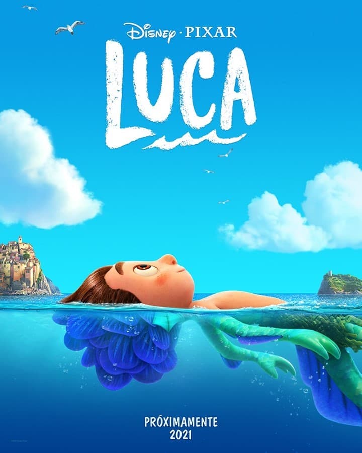Póster de 'Luca', la nueva película de Pixar y Disney