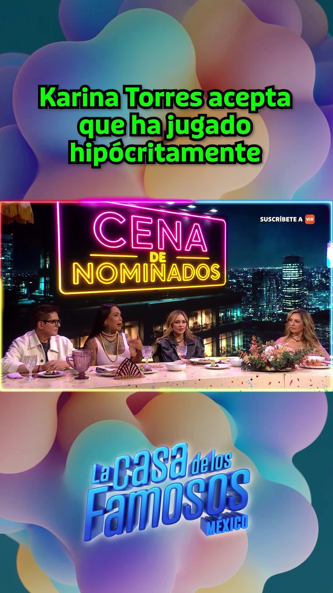 Karina Torres acepta que ha jugado el papel de hipócrita