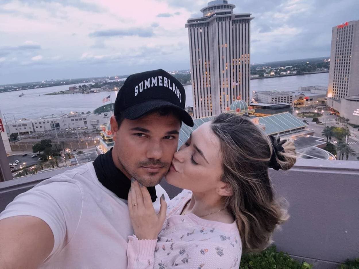 Prometida de Taylor Lautner revela crush con otro actor en TikTok