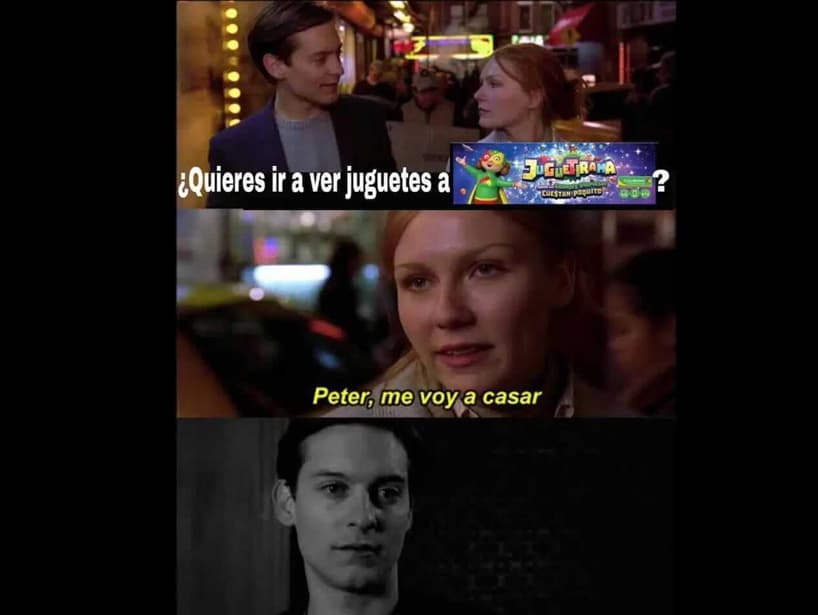 Ni siquiera quiso ir a ver los juguetes.
