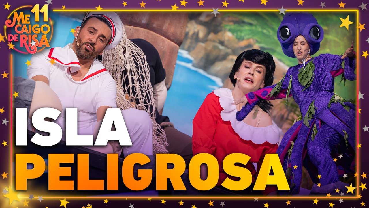 Popeyón y Oliva son atacados por una enorme ola y un monstruoso Pulpo en el Escenario Inclinado