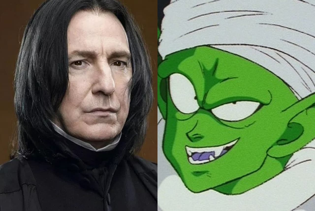 ¿Habías notado que Snape y Piccolo comparten la misma voz? Es la de Carlos Segundo.