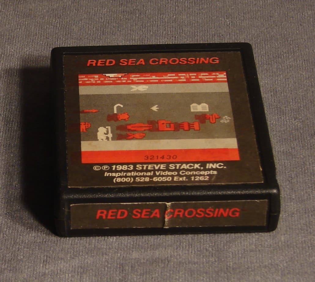 Red Sea Crossing, un juego bíblico para Atari, se ha vendido por 11 mil dólares.