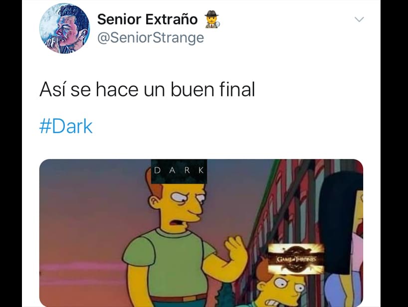 Mientras que otros recordaron que no les agradó el final de ‘Game of thrones’.