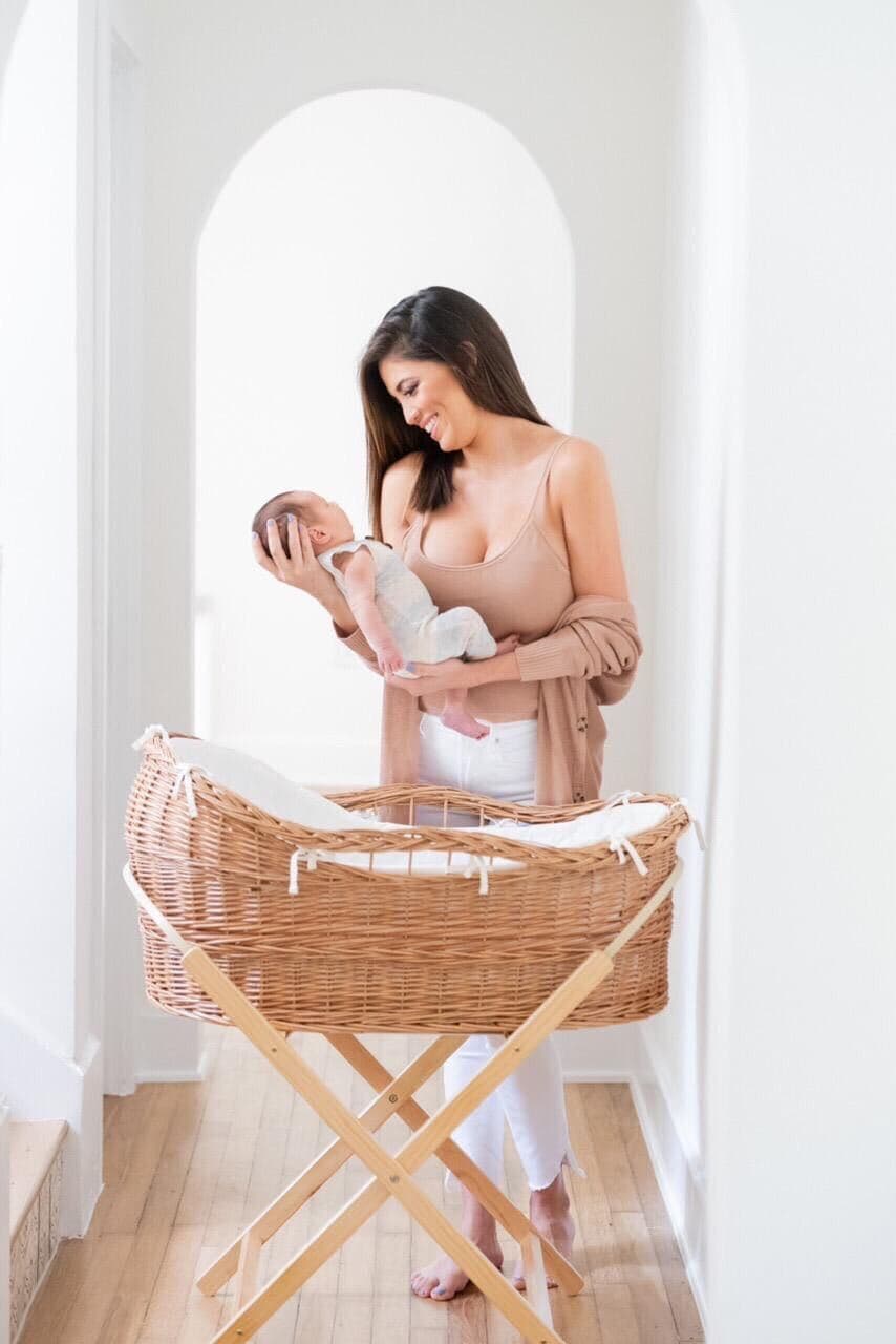 "Fueron los momentos más felices de mi vida": las fotos del embarazo de Pamela Silva y de su bebé