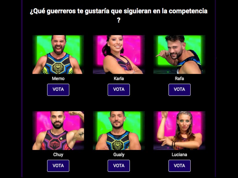 Votación de refuerzos de Guerreros 2021