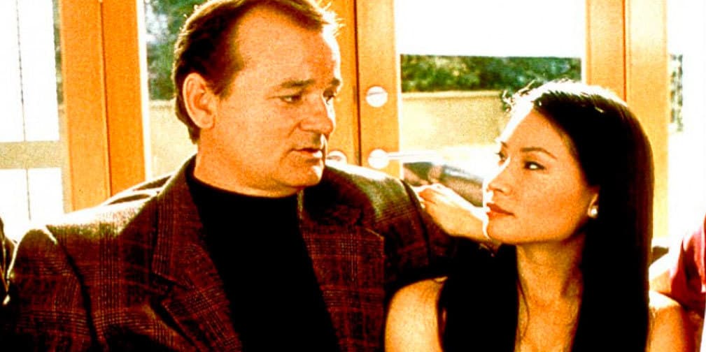 Para Bill Murray no era muy agradable sentarse al lado de Lucy Liu en Los Ángeles de Charlie.