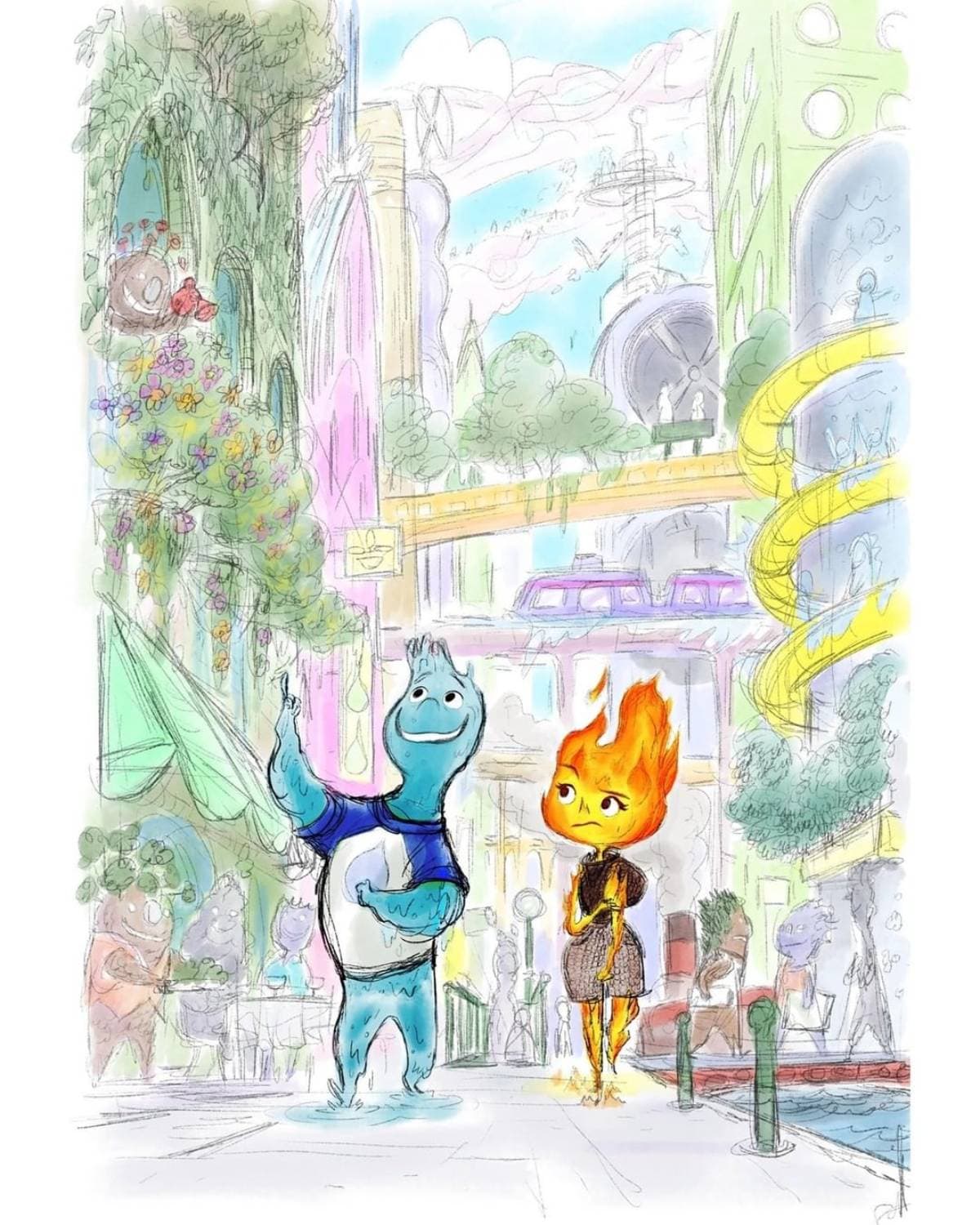 Pixar anuncia su próxima película original: ‘Elemental’