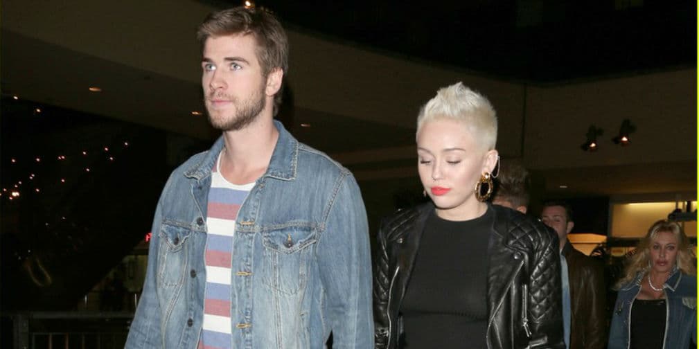 3. Miley Cyrus y Liam Hemsworth: Se conocieron filmando la película The Last Song y, luego de un par de años se enamoraron.