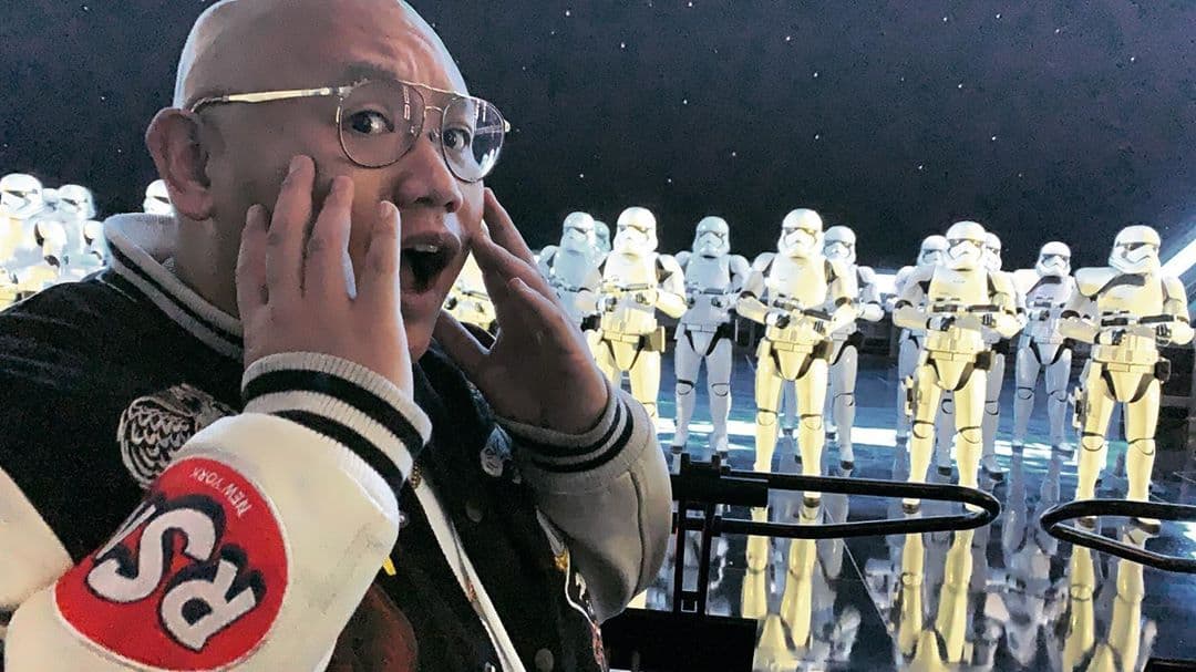 ¡Además le encanta Star Wars!