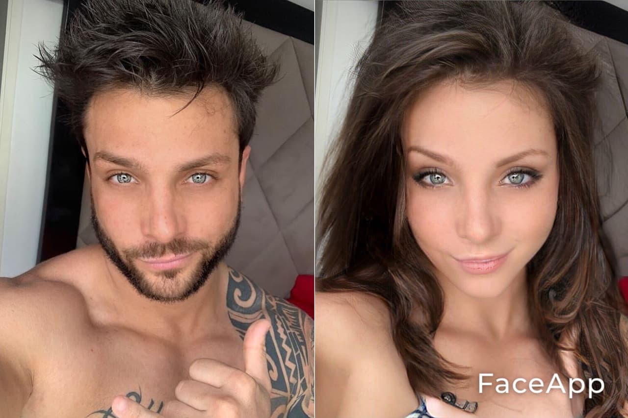 Nicola Porcella está muy linda al intercambiar su sexo.
