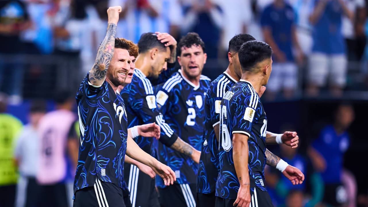 ¡Históricos! Argentina consiguió su victoria 50 en Mundiales