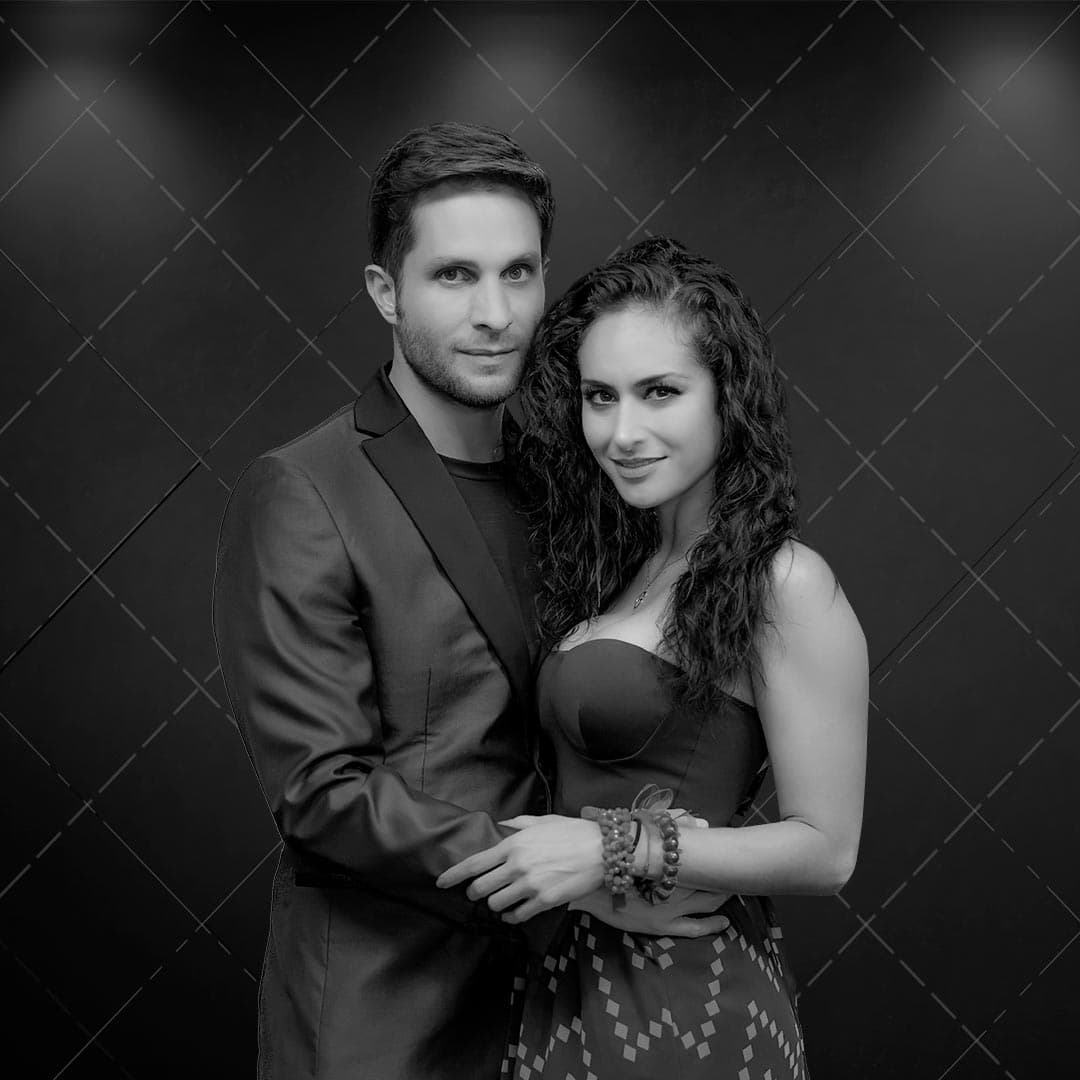Paco de María y Wendy Braga
