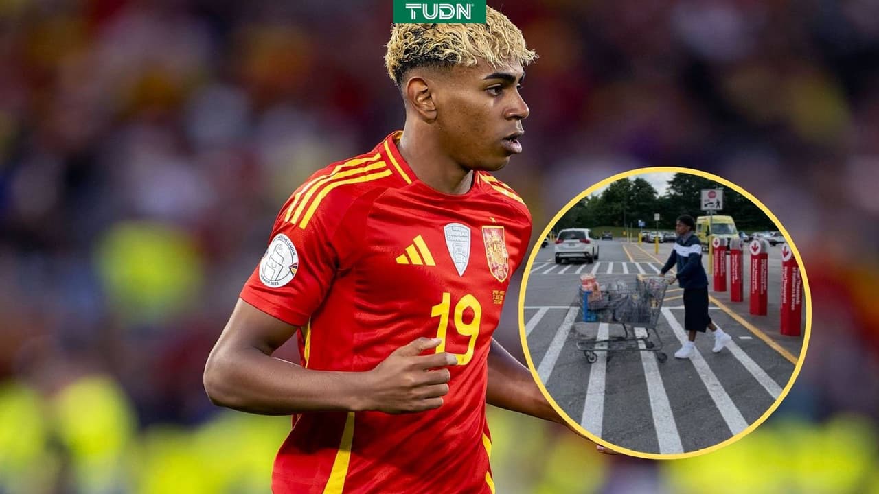 Lamine Yamal se vuelve viral tras salir de compras en EU
