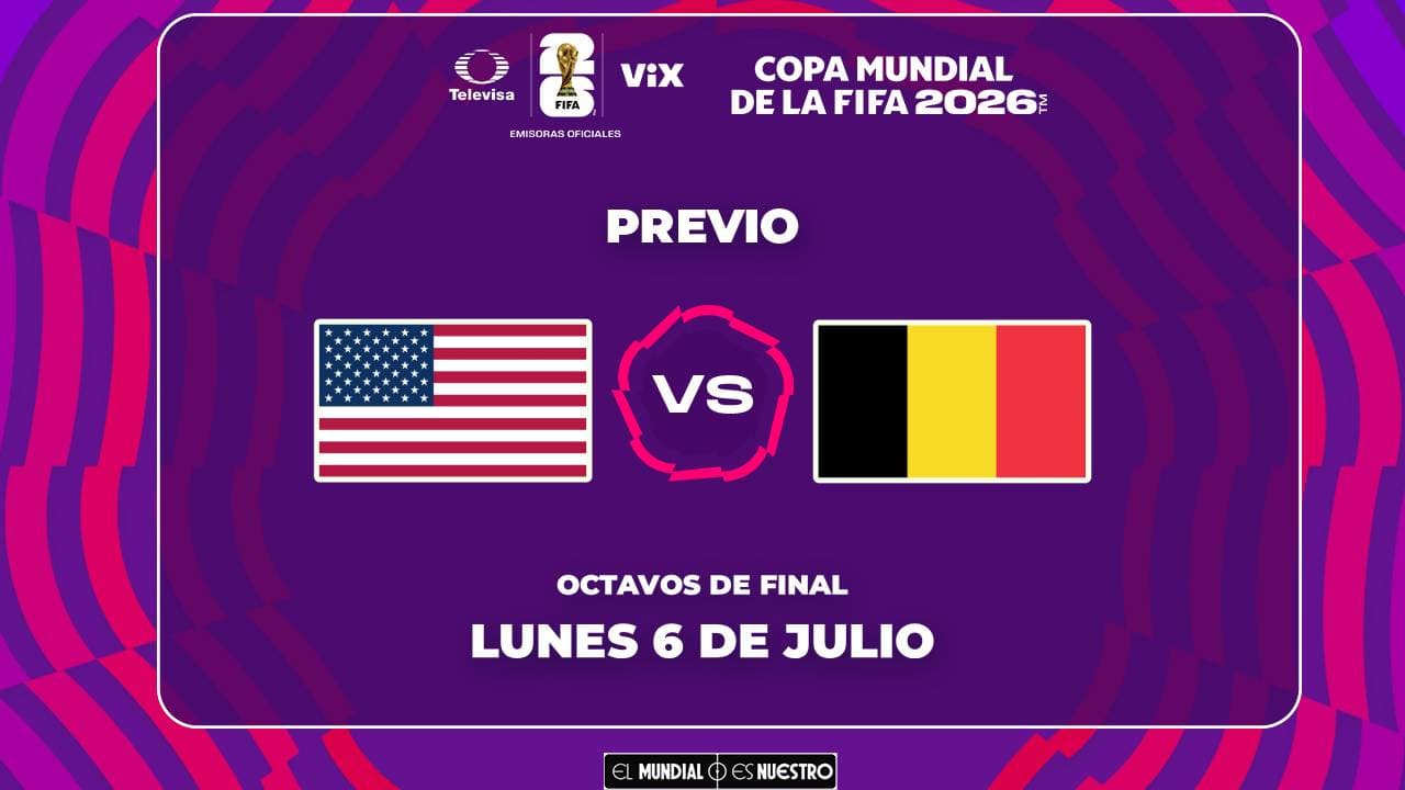 A qué hora y dónde ver el Estados Unidos vs. Bélgica de Octavos de Final