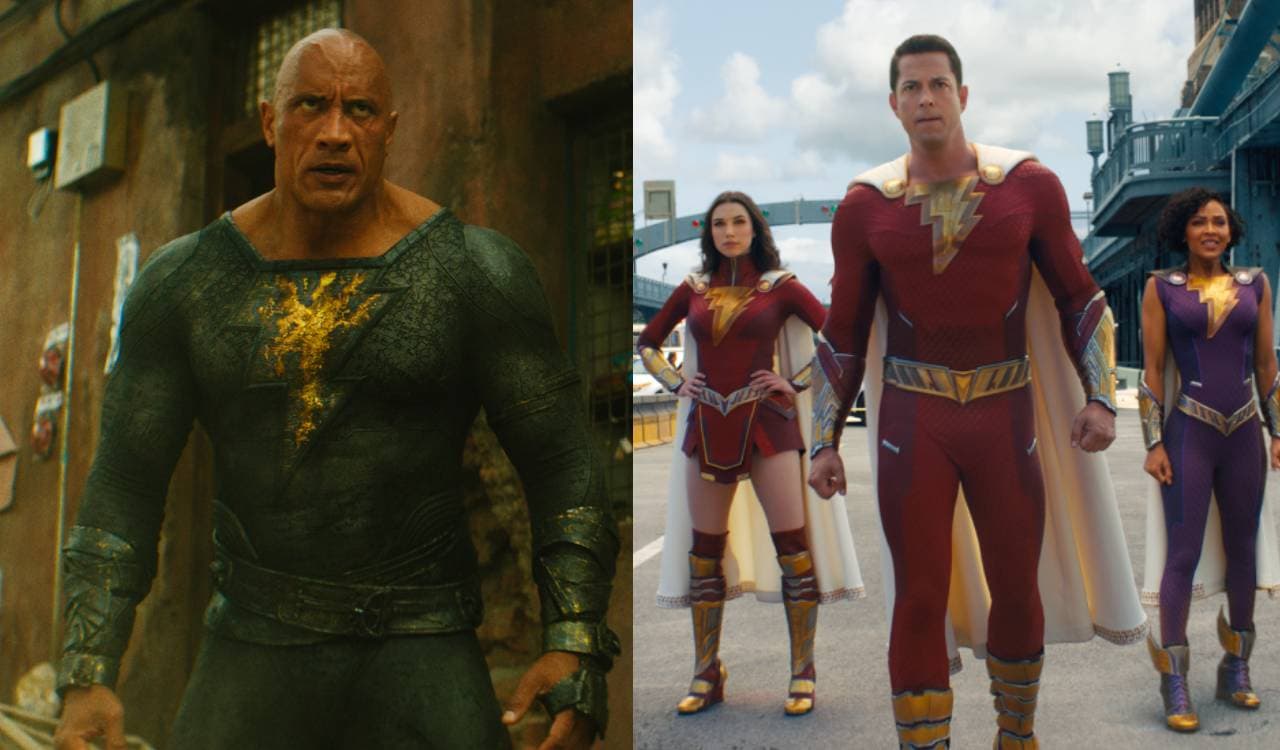 Las películas 'Black Adam' y 'Shazam! Fury of the Gods' se estrenan en 2022.