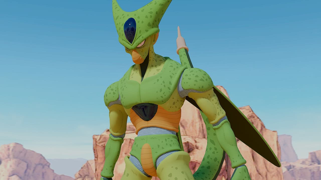 Cell no necesita estar en su fase perfecta para verse perfecto en este estilo.
