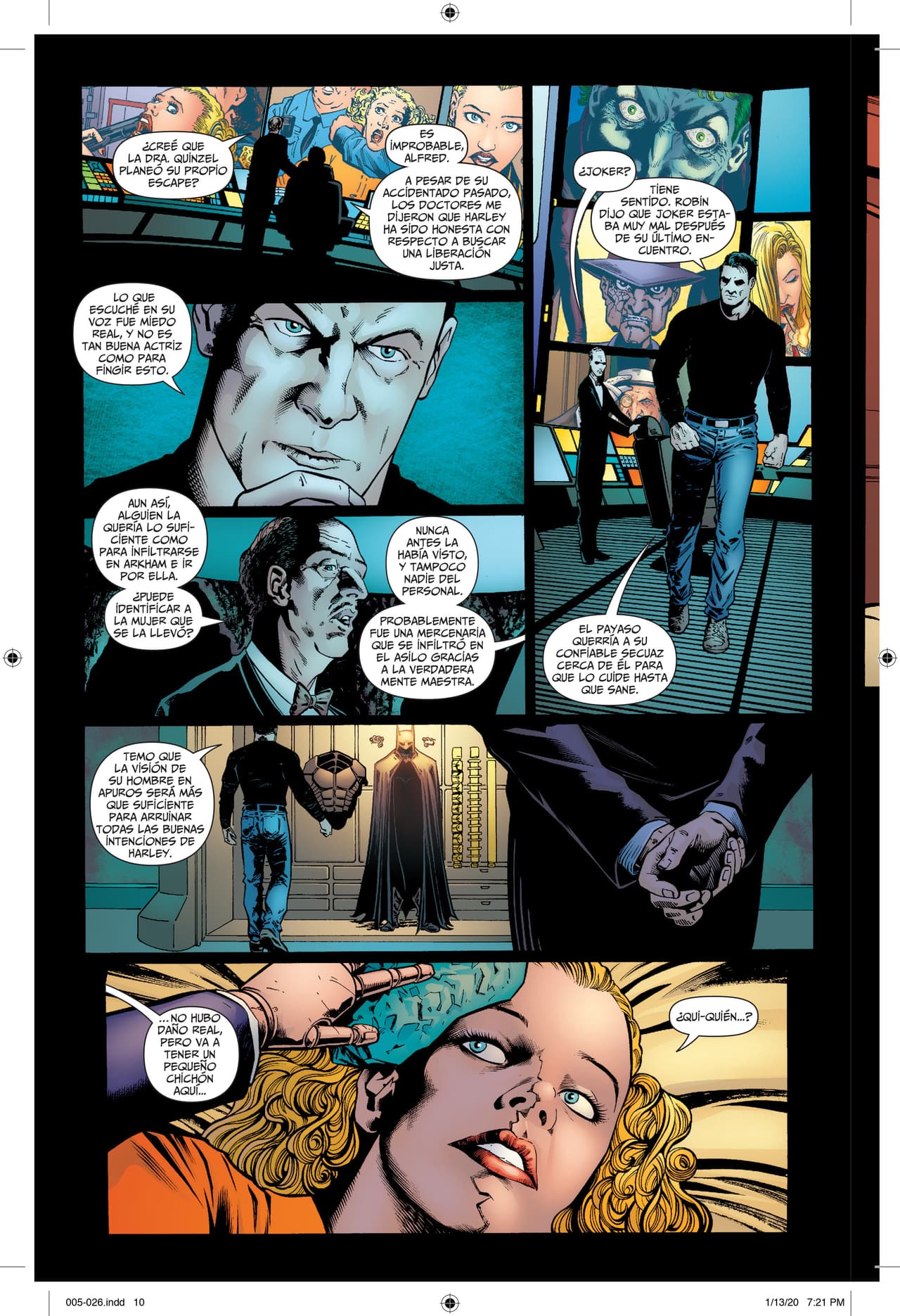 Escritas por Paul Dini ,Jordan E. Gorfinkel, Devin Grayson, Greg Rucka, Kelley Puckett y Ed Bubraker.