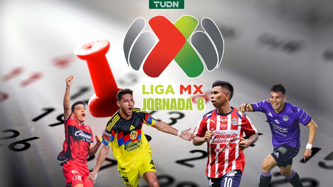 ¡Semana de Clásico! Así puedes ver la Jornada 8 del AP2025