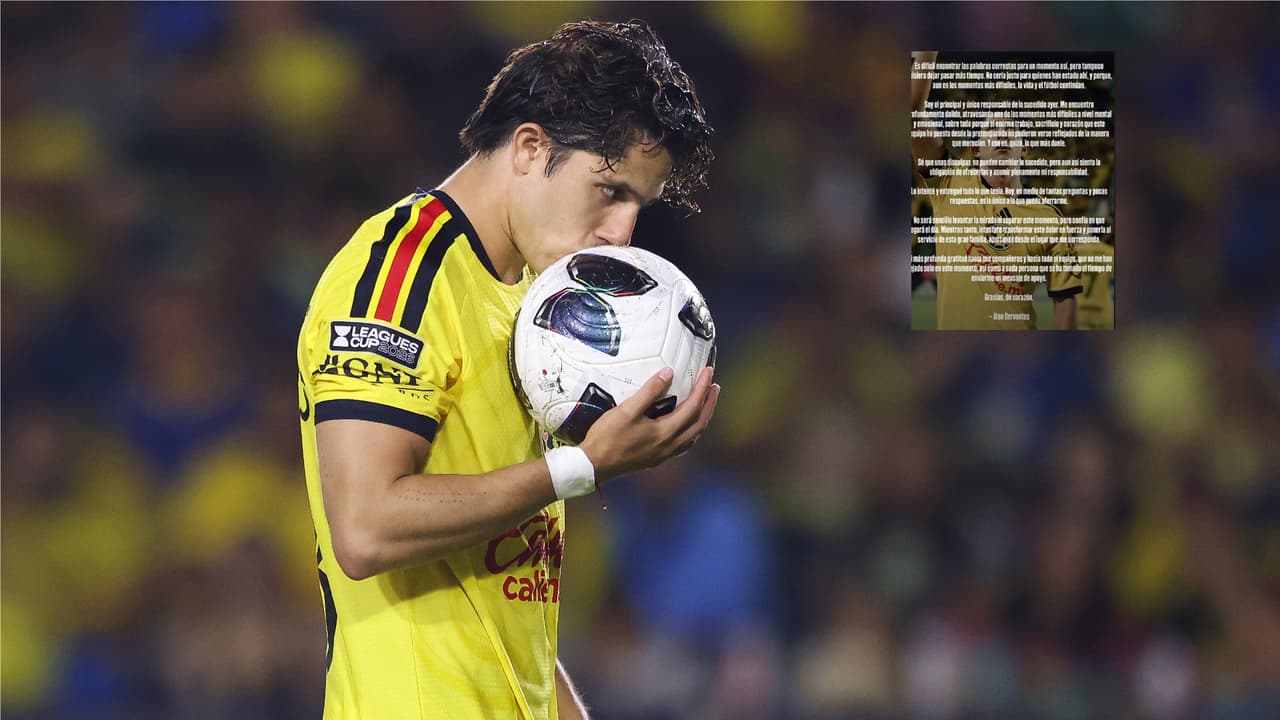 Cervantes deja mensaje sentido tras eliminación: "Soy el único responsable"