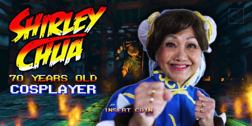 Viejita de 70 años hace cosplay y es la más feliz del mundo