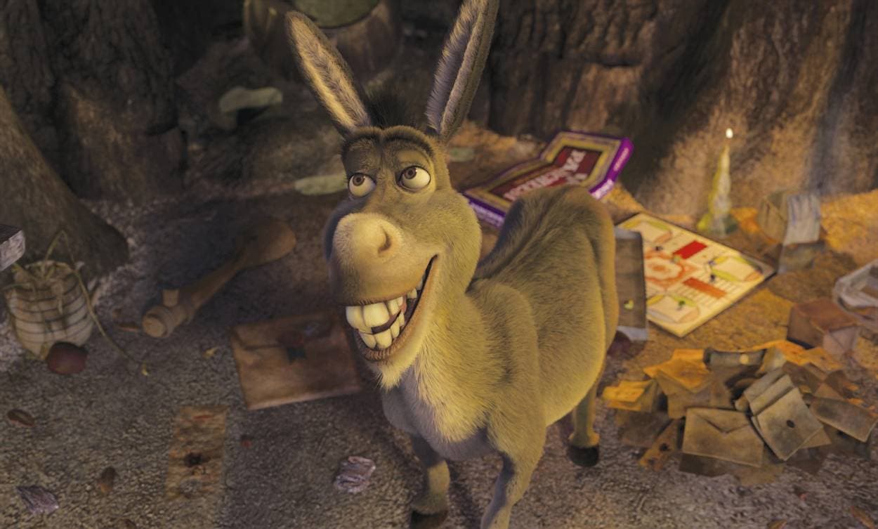 Test: Completa las frases de Burro en la película de Shrek 2