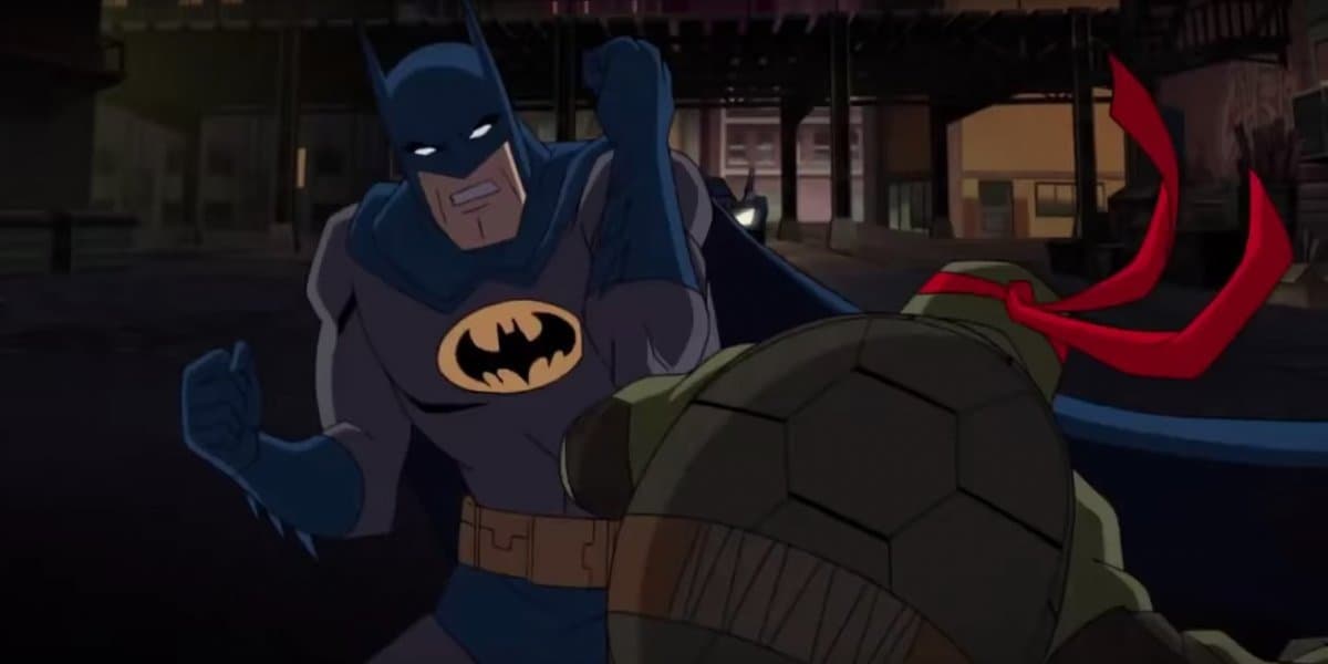 Así pelea Batman contra Las Tortugas Ninja