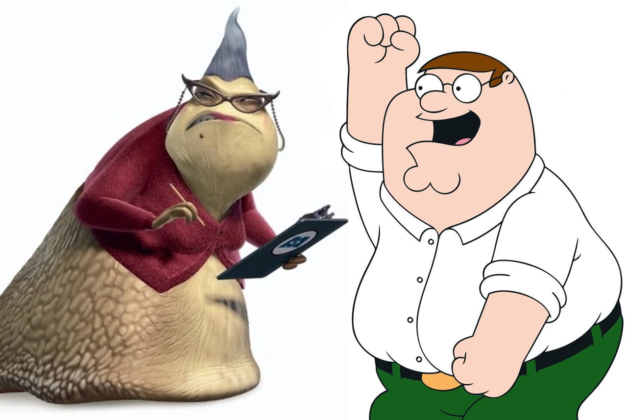 Roz de 'Monsters Inc.' y Peter Griffin (durante las primeras tres temporadas de la serie) también comparten la voz de Humberto Vélez.