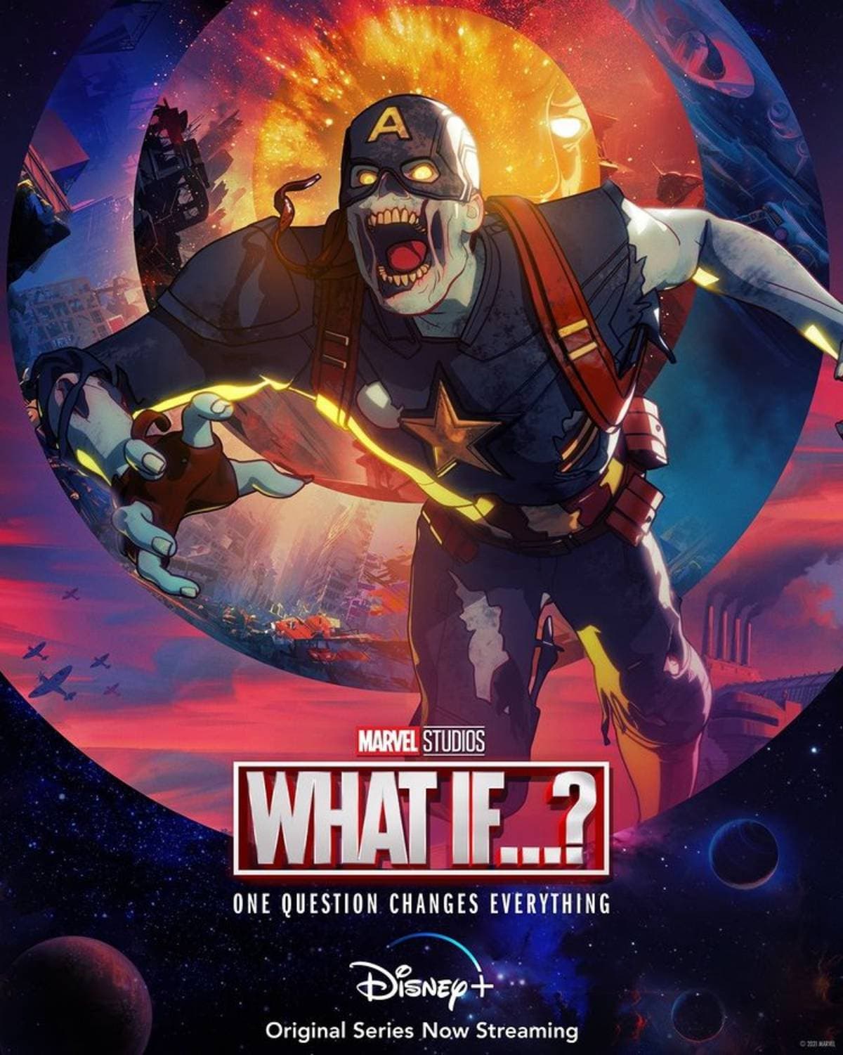 What if…?: Marvel presenta a Capitán América y otros superhéroes como zombies