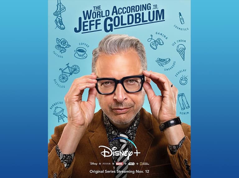 Una de las novedades es que Jeff Goldblum tendrá su propio show: 'The World According to Jeff Glodblum', una serie documental en la que el actor hablará de la ciencia detrás de objetos y cosas cotidianas. Llegará a la plataforma el 12 de noviembre.
