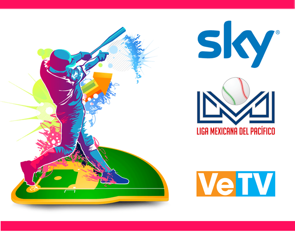 SKY transmitirá en exclusiva toda la Liga del Pacíﬁco de Béisbol