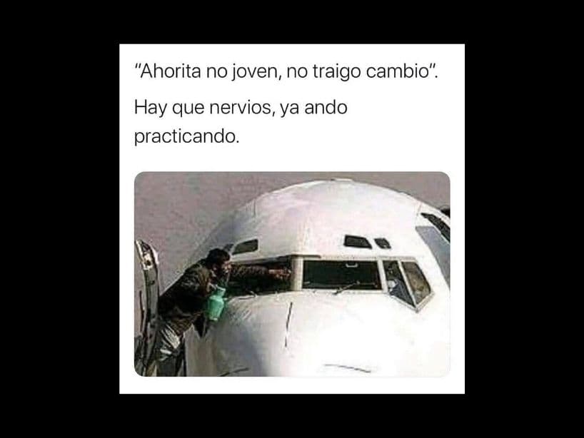 En redes sociales, surgieron opciones para ver qué haría el ganador del avión.
