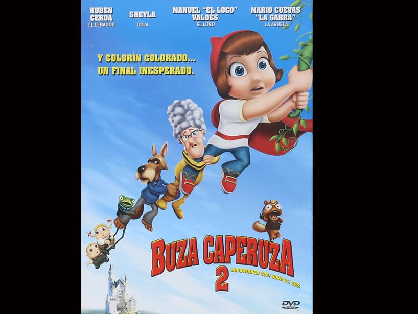 La película ‘Buza Caperuza’ tuvo tanto éxito que salió una segunda parte, en la que ‘El Loco’ fue invitado de nuevo para interpretar al simpático Lobo Feroz.