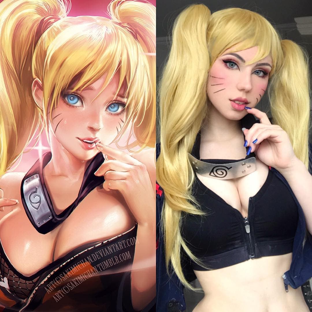 Pero el más perrón de sus trabajos inspirados en la obra de Masashi Kishimomto es el jutsu sexi de naruto.