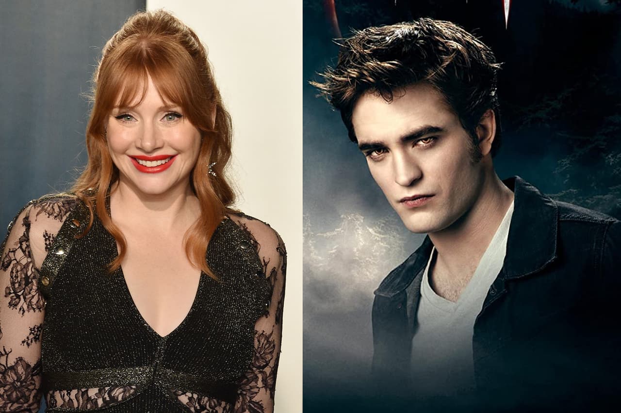 Bryce Dallas Howard admite que tenía un crush con Robert Pattinson cuando lo vio en Crepúsculo