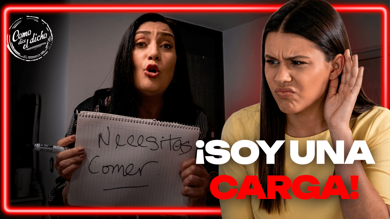 Lucía se siente una carga desde que perdió la audición