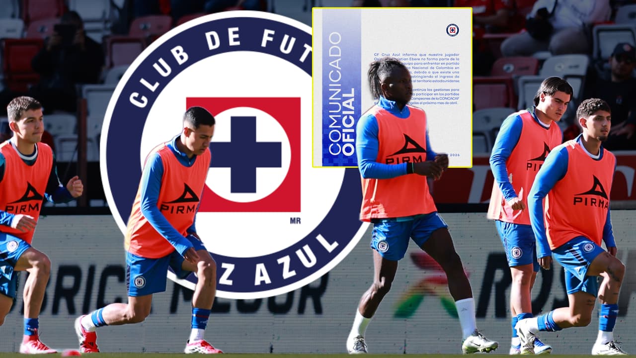 Niegan entrada a Estados Unidos a jugador de Cruz Azul para amistoso