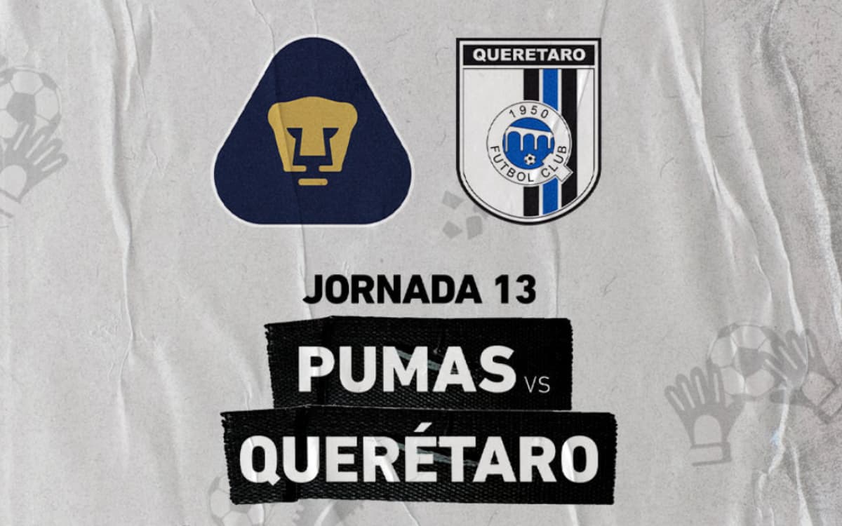 Pumas vs Querétaro: Horario y dónde ver el partido de hoy de la Liga Mx
