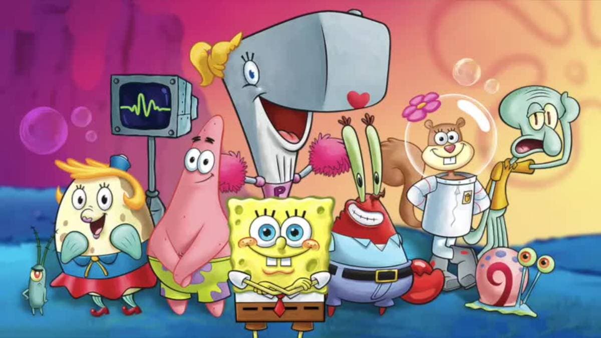 Bob Esponja comenzó a transmitirse en 1999.