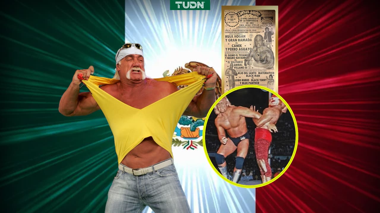 A que no sabías que... ¡Hulk Hogan peleó y brilló en México!
