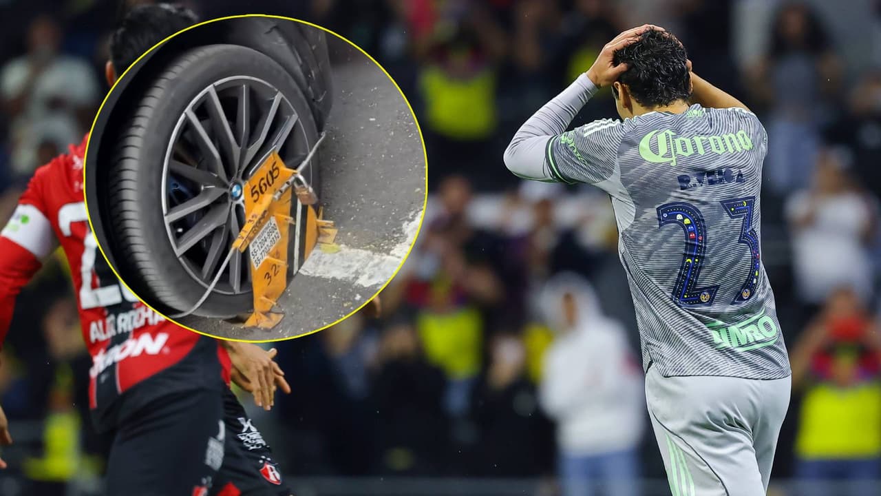 Jugador del América recibe infracción vial y lo exhibe en redes