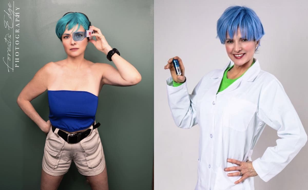 Bulma Briefs USA es tan fan de este personaje que desde los 8 años hace cosplays de ella y ha hecho, tal vez, todas las facetas de este personaje, desde científica, pasando por su afro y más.