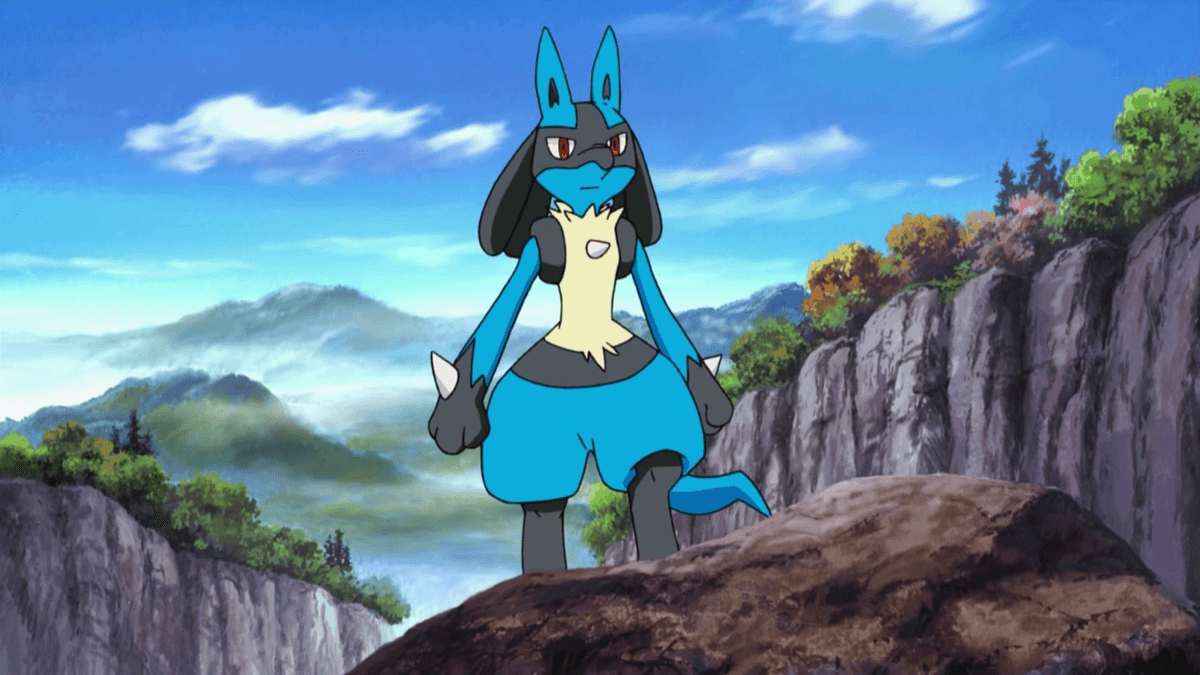 Lucario es tan cool que no nos sorprende su segundo sitio.