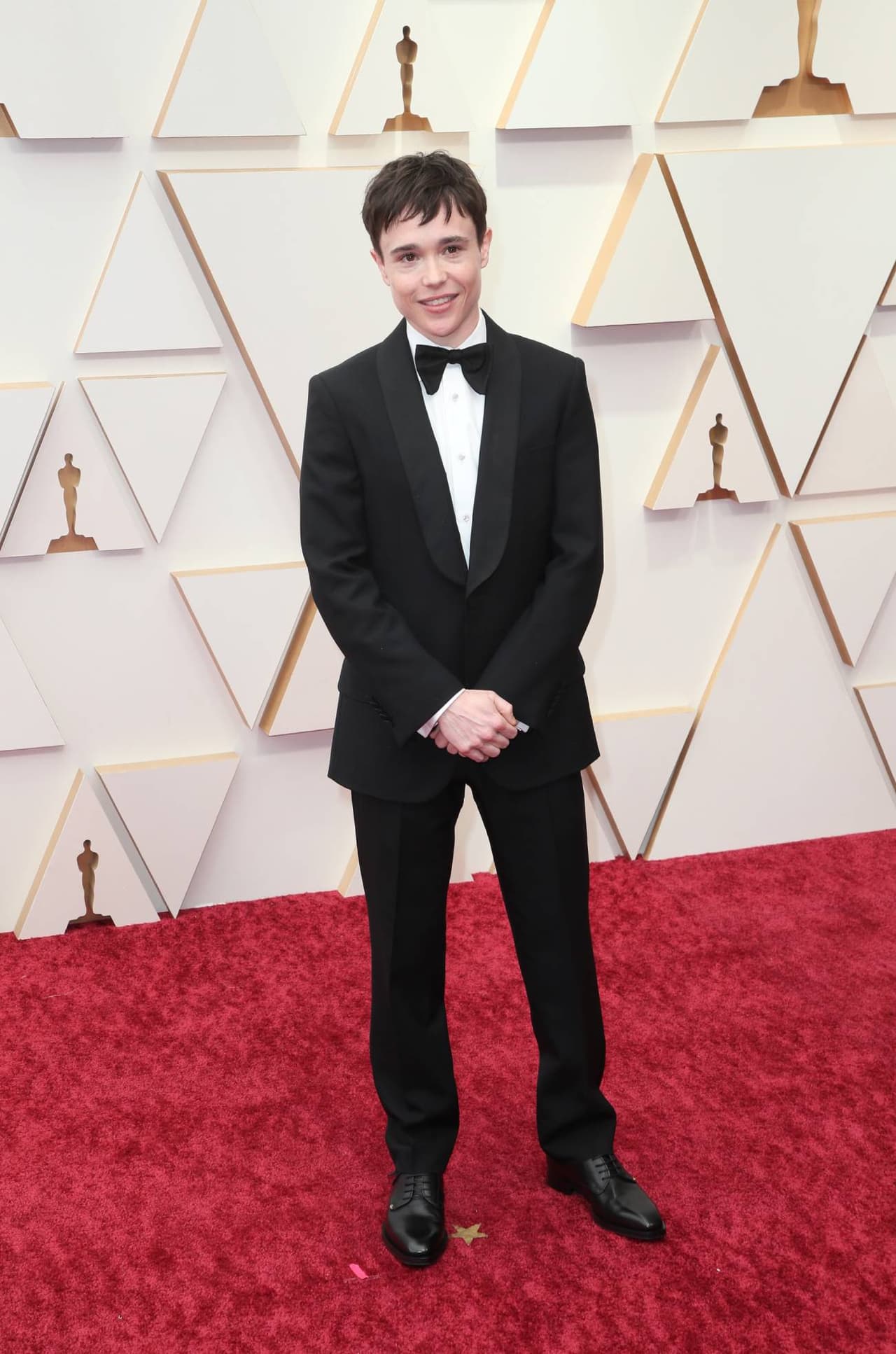 Elliot Page en los Premios Oscar 2022.