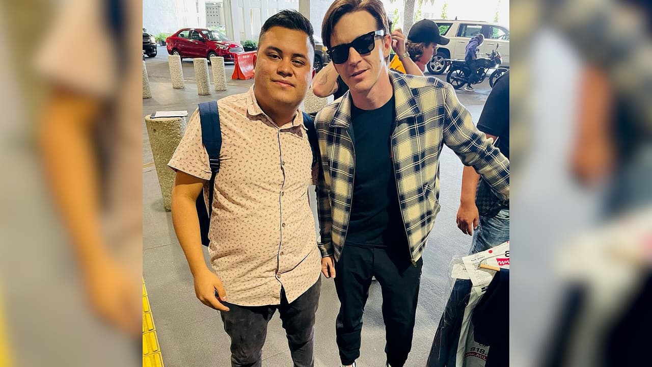 Drake Bell celebró su cumpleaños en México conociendo a sus fans