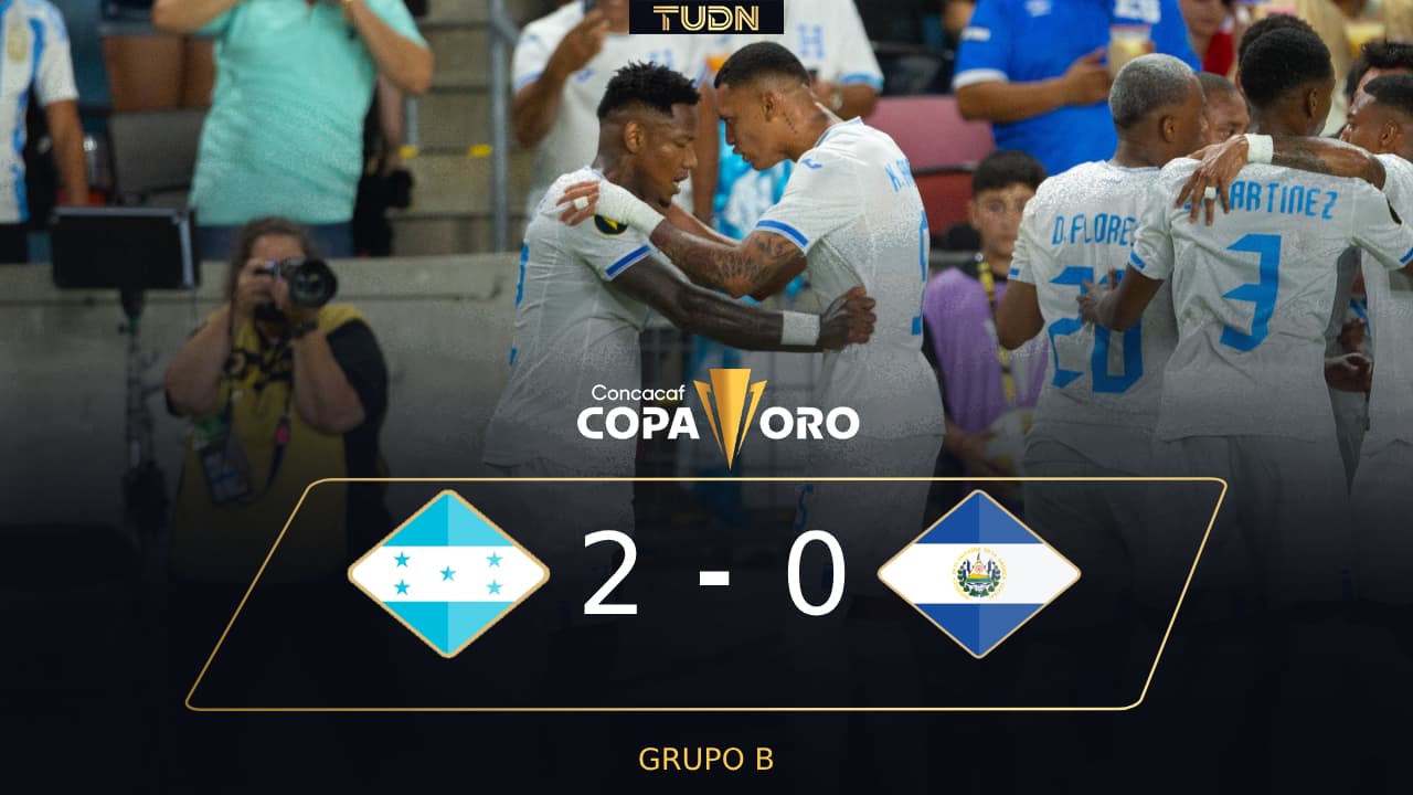 Honduras se impone a El Salvador y revive en Copa Oro