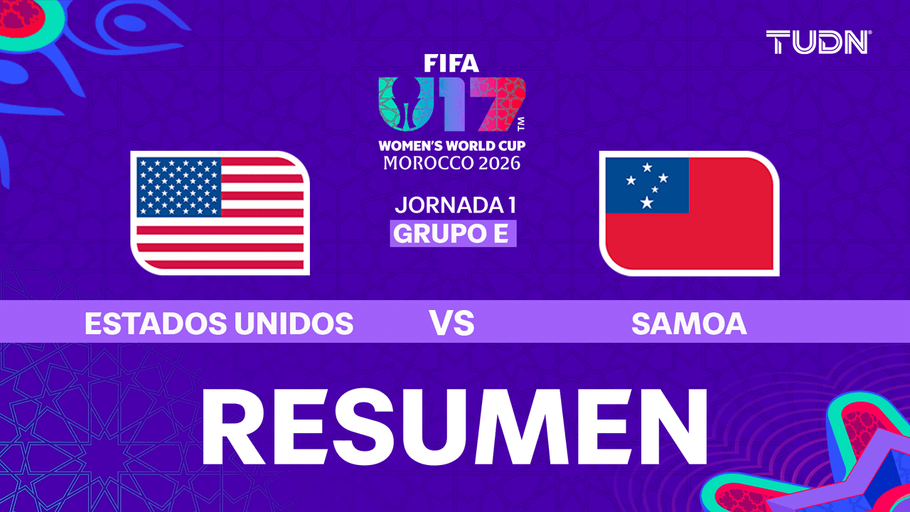 Histórica goleada de 17-0 de Estados Unidos a Samoa