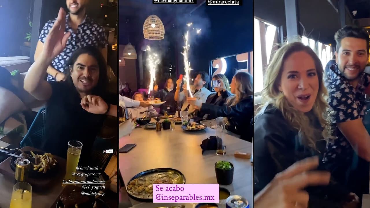 Así fue la divertida reunión de los Inseparables para ver la gran final