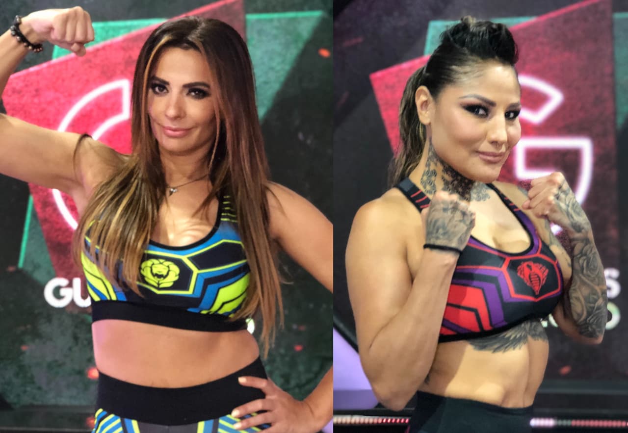 Cecilia Galliano y 'Barby' Juárez se convierten en guerreras por un día