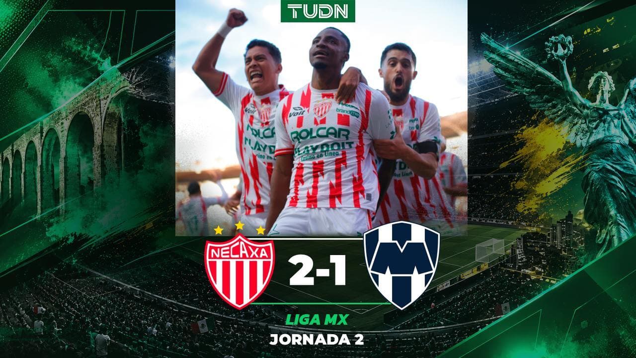 ¡Rayos! Necaxa fulmina a Rayados